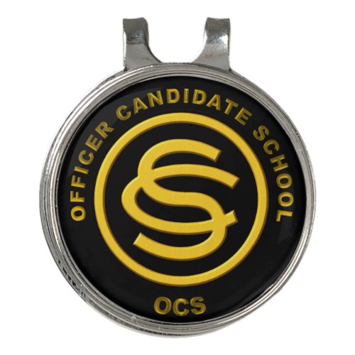 Officer Candidate School   Golf Hat Clip