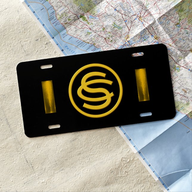 Officer Candidate School “Second Lieutenant”  License Plate (In Situ)