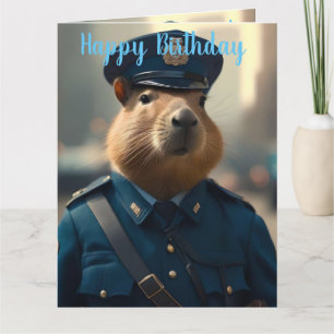 Officer Capybara: Keeping the Peace, Card