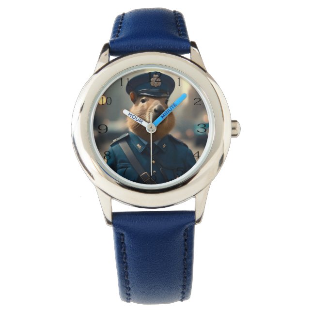 Officer Capybara: Keeping the Peace, Watch (Front)