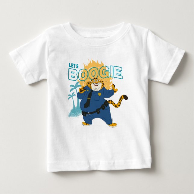 Officer Clawhauser - Let's Boogie Baby T-Shirt (Front)
