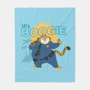 Officer Clawhauser - Let's Boogie Fleece Blanket