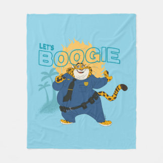 Officer Clawhauser - Let's Boogie Fleece Blanket