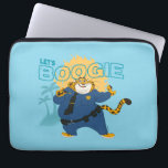 Officer Clawhauser - Let's Boogie Laptop Sleeve<br><div class="desc">Zootopia 2 | Officer Clawhauser is ready to boogie! Carry around your favorite Zootopia PD officer on a tote bag,  mug,  or sport on a graphic tee. Catch Clawhauser on even more custom Zazzle merchandise today!</div>