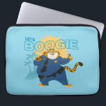 Officer Clawhauser - Let's Boogie Laptop Sleeve<br><div class="desc">Zootopia 2 | Officer Clawhauser is ready to boogie! Carry around your favorite Zootopia PD officer on a tote bag,  mug,  or sport on a graphic tee. Catch Clawhauser on even more custom Zazzle merchandise today!</div>