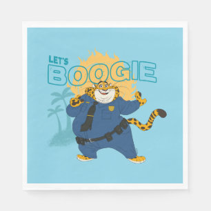 Officer Clawhauser - Let's Boogie Napkins