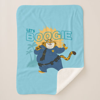 Officer Clawhauser - Let's Boogie Sherpa Blanket