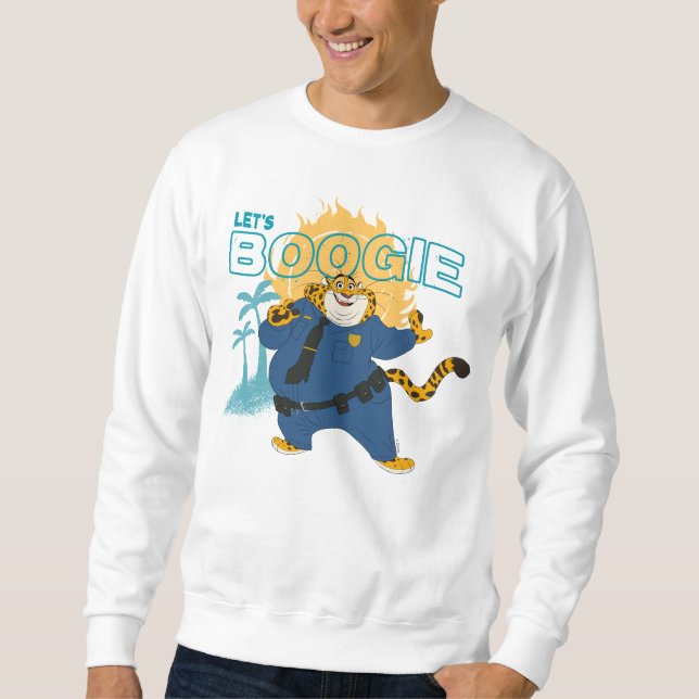 Officer Clawhauser - Let's Boogie Sweatshirt (Front)