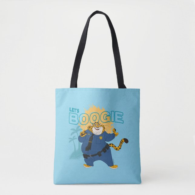 Officer Clawhauser - Let's Boogie Tote Bag (Front)