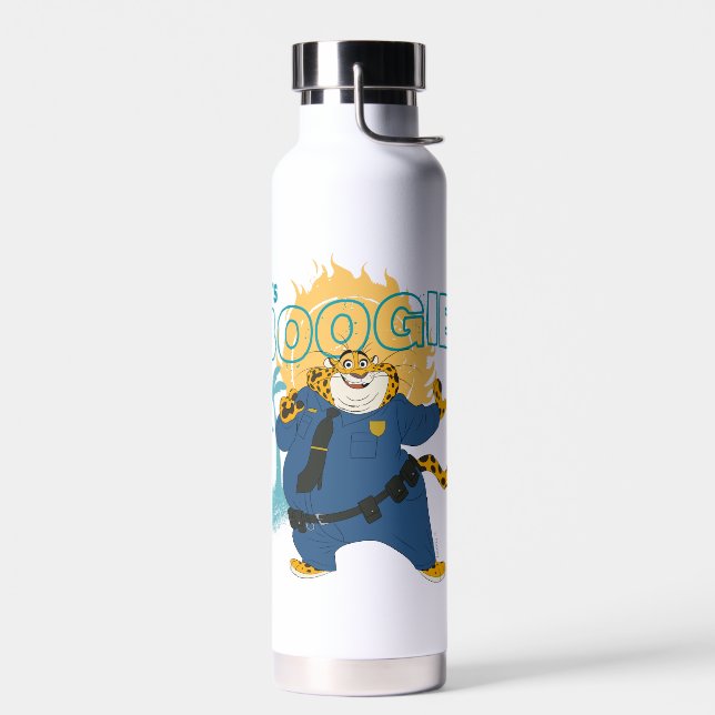 Officer Clawhauser - Let's Boogie Water Bottle (Left)