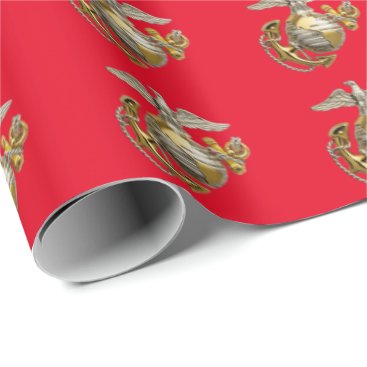 Officer EGA - Marine Corps Wrapping Paper Officer EGA - Marine Corps Wrapping Paper