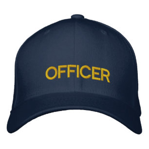 OFFICER EMBROIDERED BASEBALL HAT