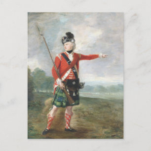 Officer of the 73rd Foot Postcard