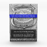 Officer of the Year Police Award<br><div class="desc">Customize this office of the year police award to make a great gift.</div>