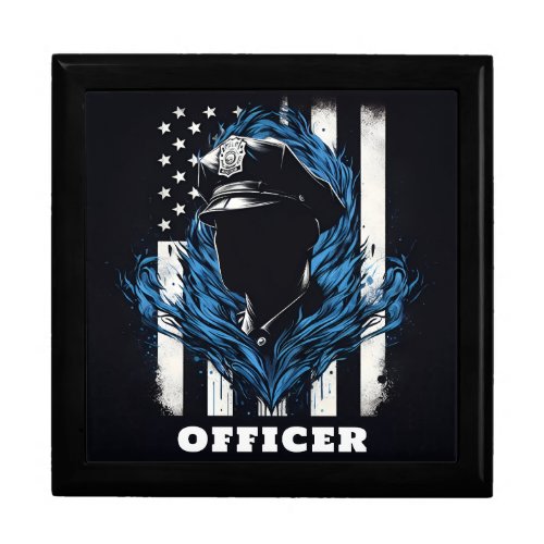 officer police gift box