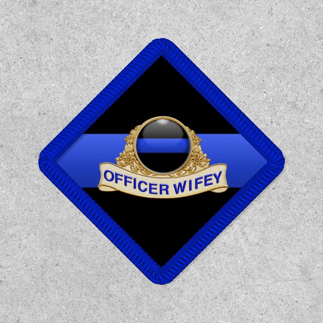 Officer Wifey Police Badge (Front)