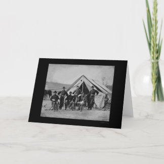 Officers in Gettysburg 1863 Card