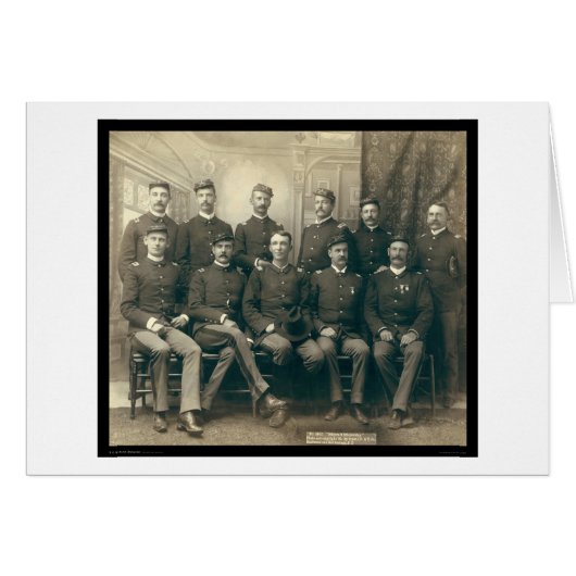 Officers of the 9th Cavalry SD 1891 (Front Horizontal)
