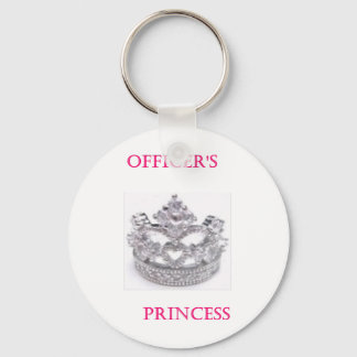 Officer's Princess Keychain