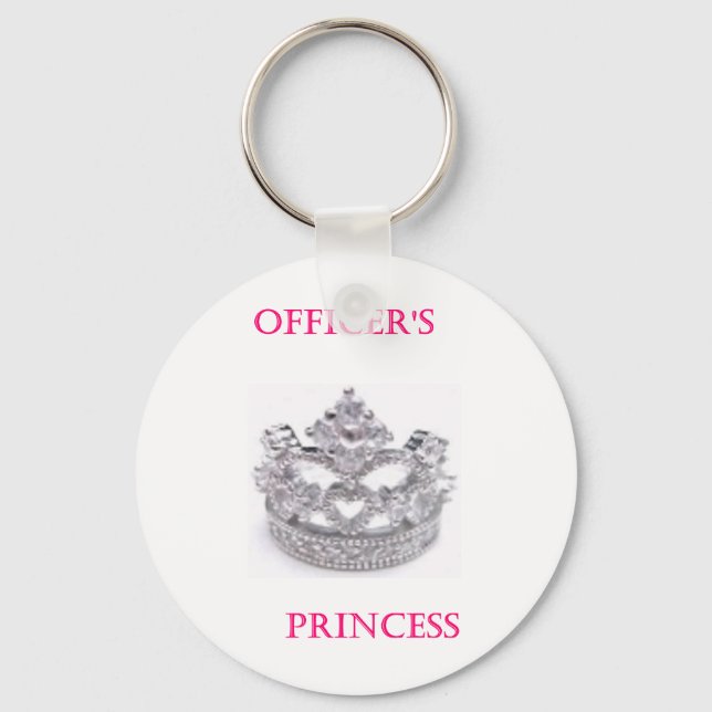 Officer's Princess Keychain (Front)