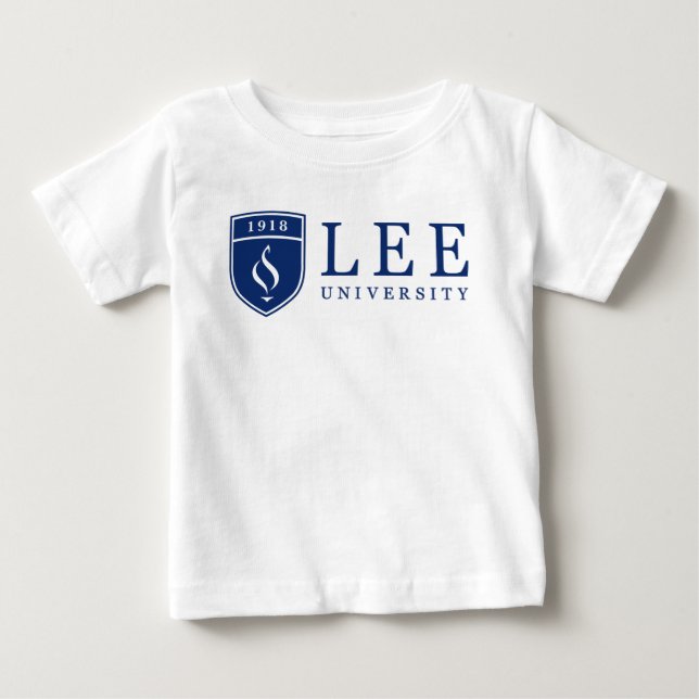 Official 1918 Lee University Shield Baby T-Shirt (Front)