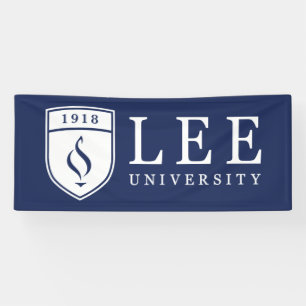 Official 1918 Lee University Shield Banner