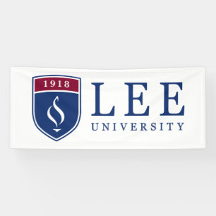 Official 1918 Lee University Shield Banner