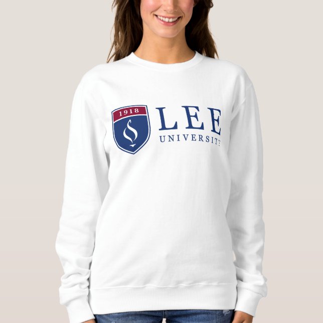 Official 1918 Lee University Shield Sweatshirt (Front)