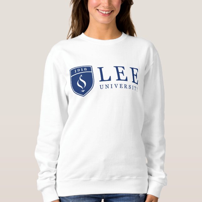 Official 1918 Lee University Shield Sweatshirt (Front)