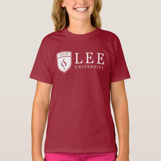 Official 1918 Lee University Shield T-Shirt (Front)