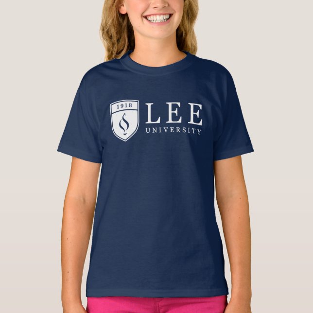 Official 1918 Lee University Shield T-Shirt (Front)