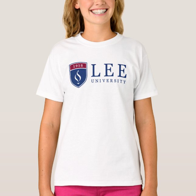 Official 1918 Lee University Shield T-Shirt (Front)