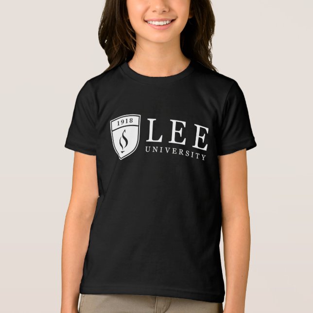 Official 1918 Lee University Shield Tri-Blend Shirt (Front)