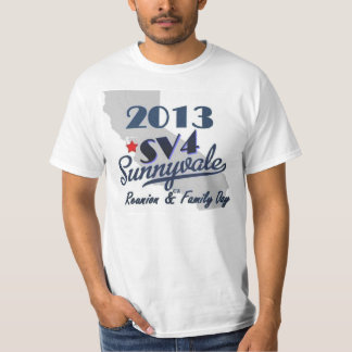 Official 2013 SV4 Sunnyvale Reunion T-Shirt
