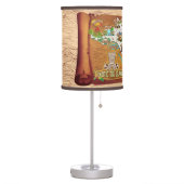 Official 2017 Map of Exotic Tiki Island Lamp (Left)