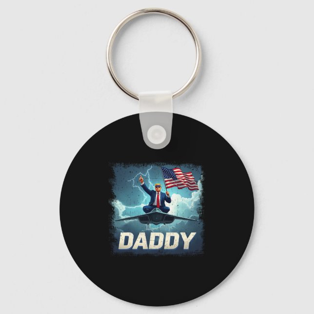 Official 2025 Trump Daddy  Keychain (Front)