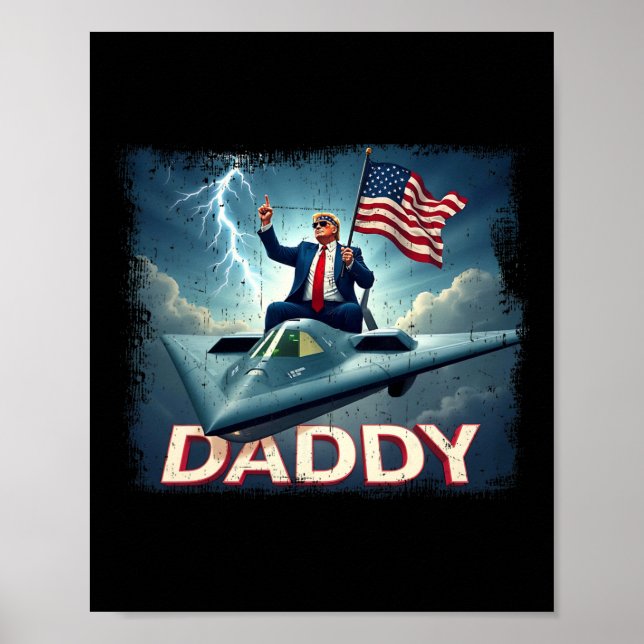 Official 2025 Trump Daddy  Poster (Front)