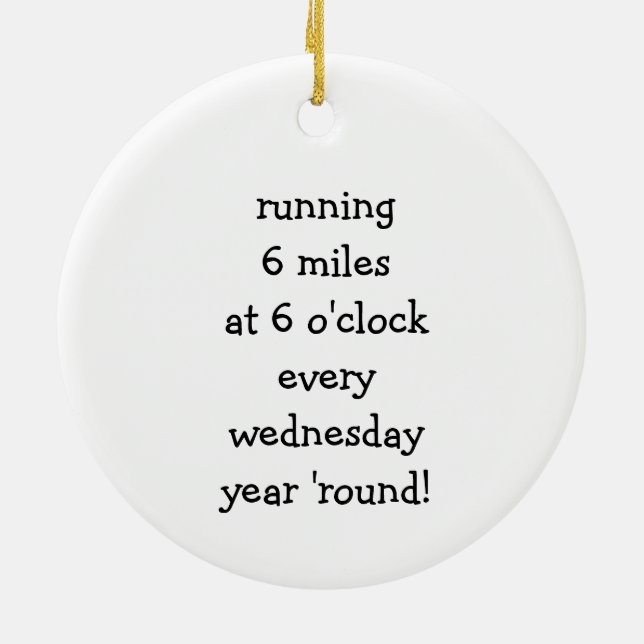 Official 6@6 Christmas Ornament (Back)