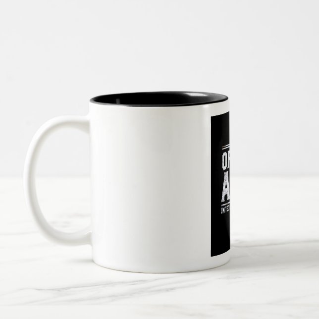 Official Acts: Presidential Immunity  Two-Tone Coffee Mug (Left)
