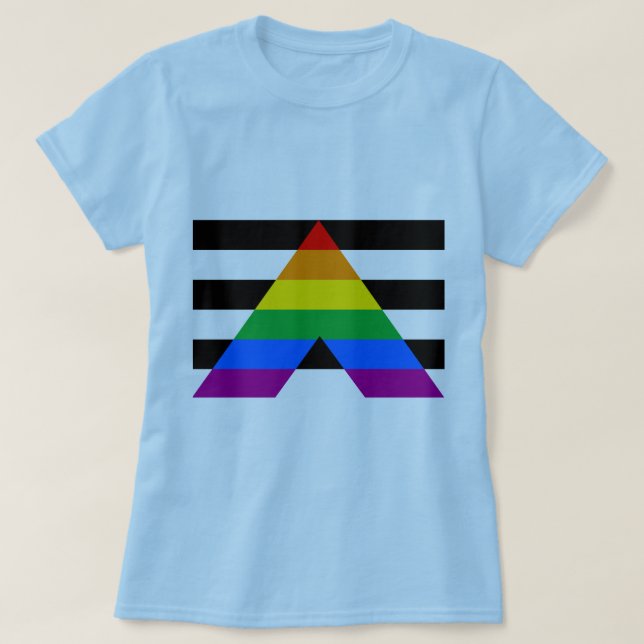 OFFICIAL ALLY FLAG T-Shirt (Design Front)