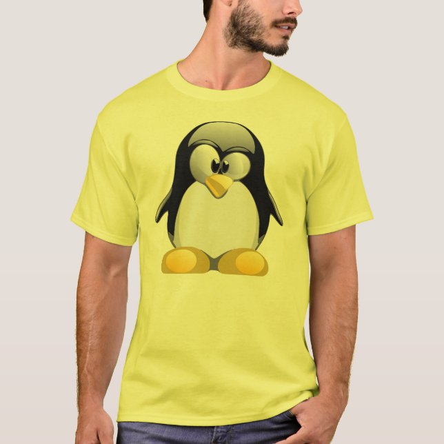 Official Android Linux Tux T-Shirt (Front)