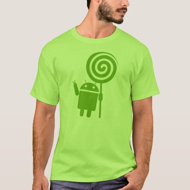 Official Android Lollipop T-Shirt (Front)