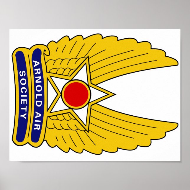 Official Arnold Air Society Poster (11" x 8.5") (Front)