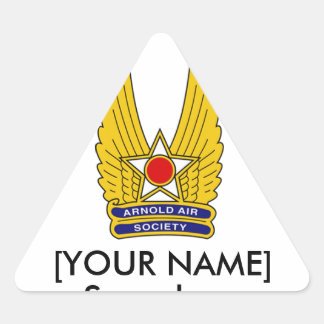 Official Arnold Air Society Triangle Sticker