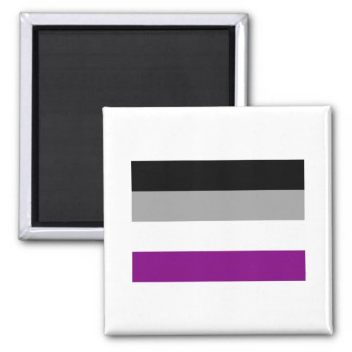 OFFICIAL ASEXUAL PRIDE FLAG MAGNET