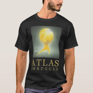 Official Atlas Shrugged Movie Icon Black T T-Shirt