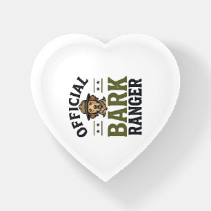 Official Bark Ranger Dog Vintage Graphic_1 Paperweight