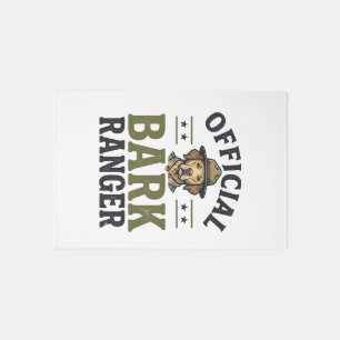 Official Bark Ranger Dog Vintage Graphic_1 Rug