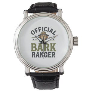 Official Bark Ranger Dog Vintage Graphic_1 Watch
