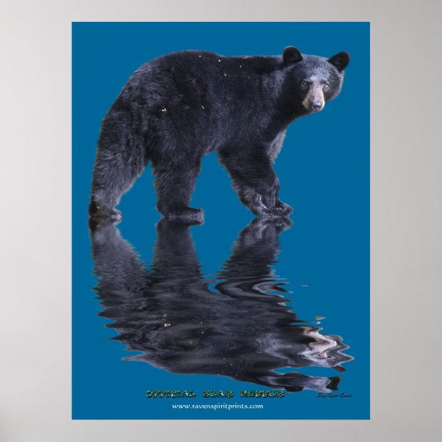 OFFICIAL BEAR HUGGER Poster (Front)